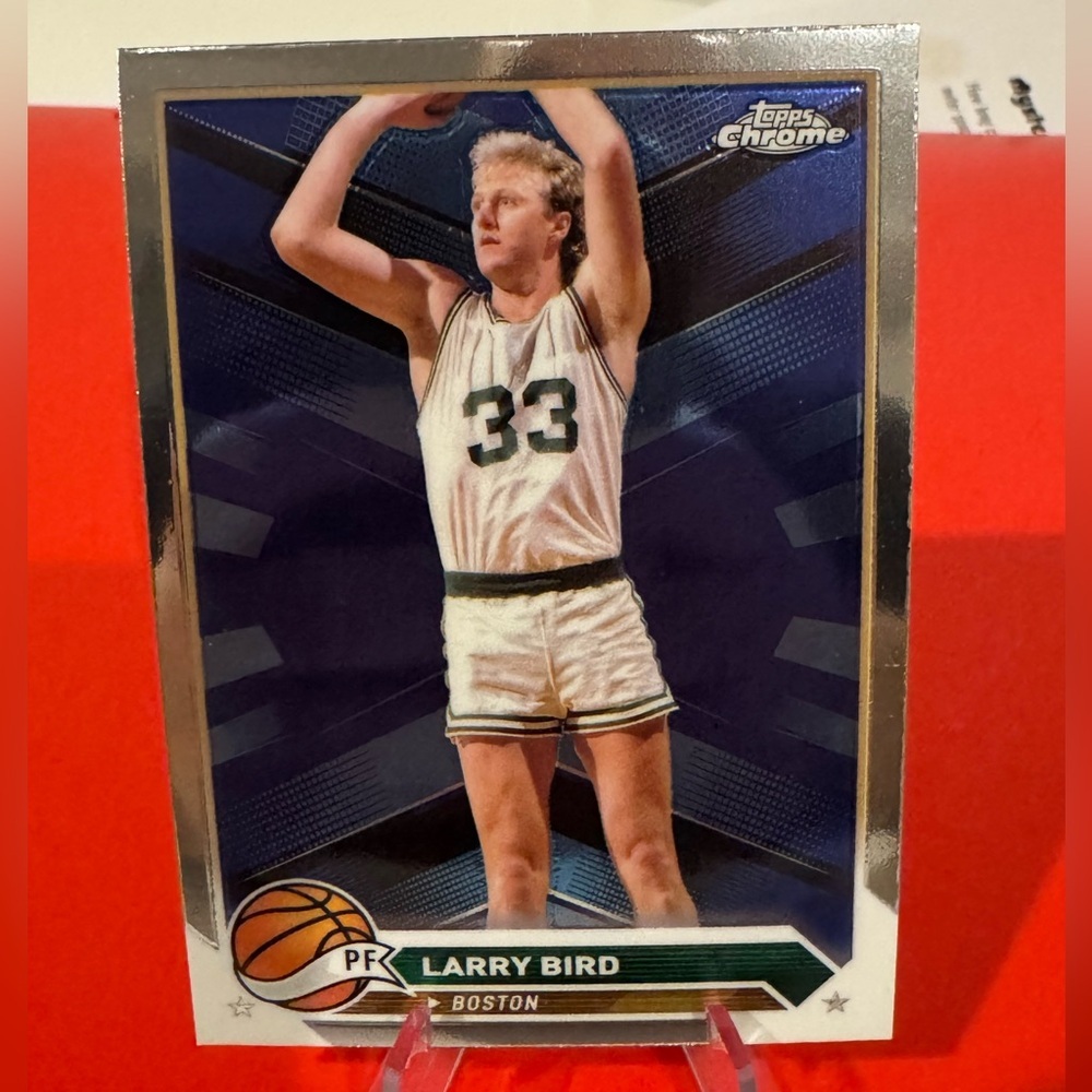 2024 Larry Bird topps chrome. Mint condition…